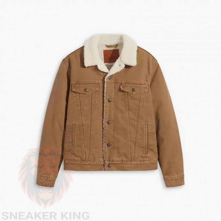 Куртка бавовняна Levi's Canvas Type Iii Sherpa Trucker Jacket 163650122